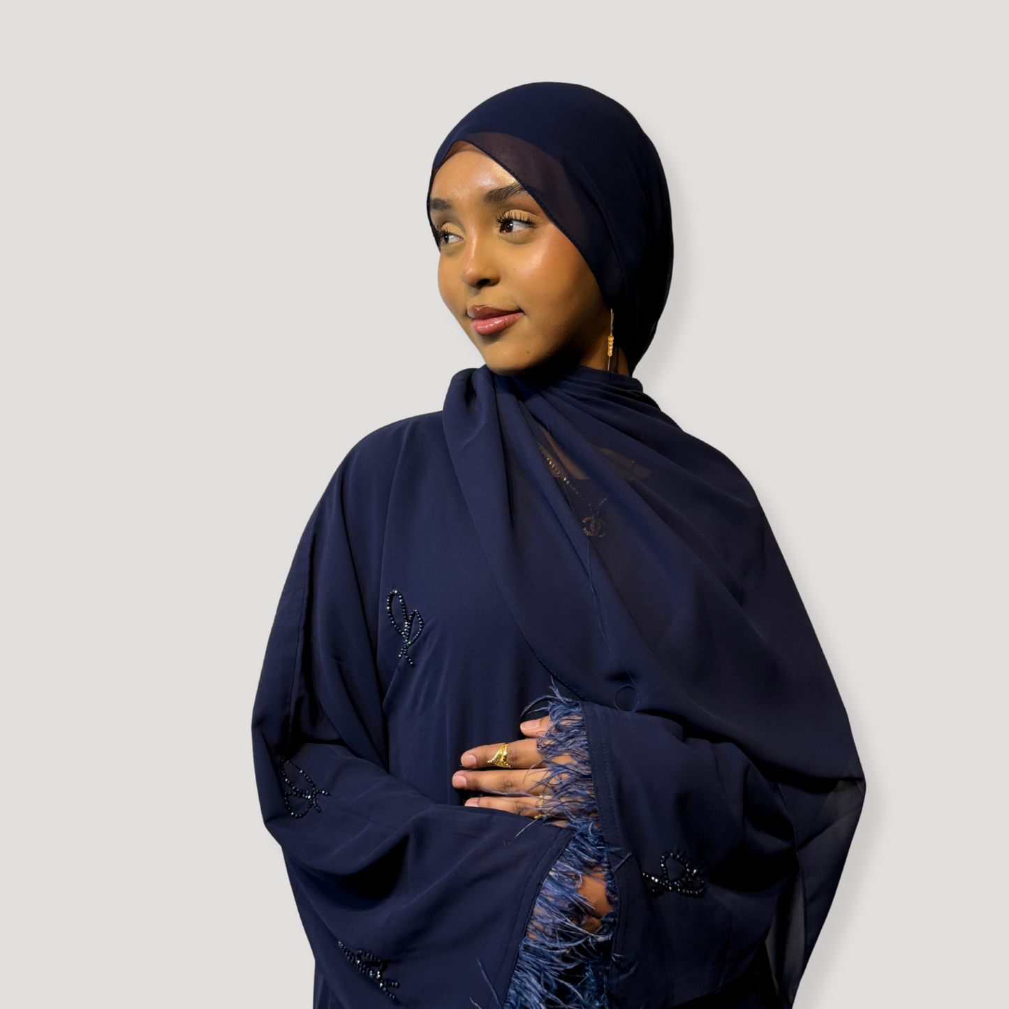 Mira Chiffon Abaya