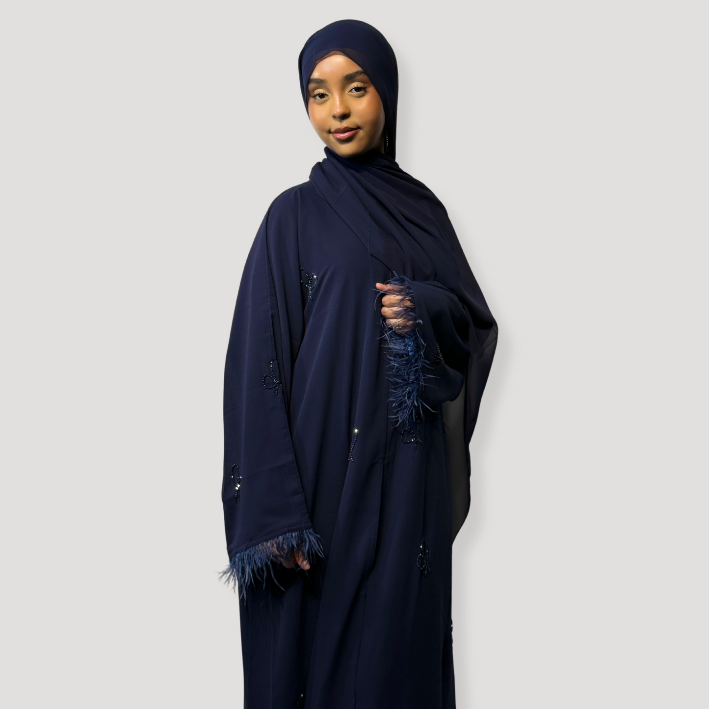 Mira Chiffon Abaya